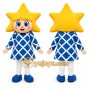Yellow Star Character Mascot Costume for Children's Events