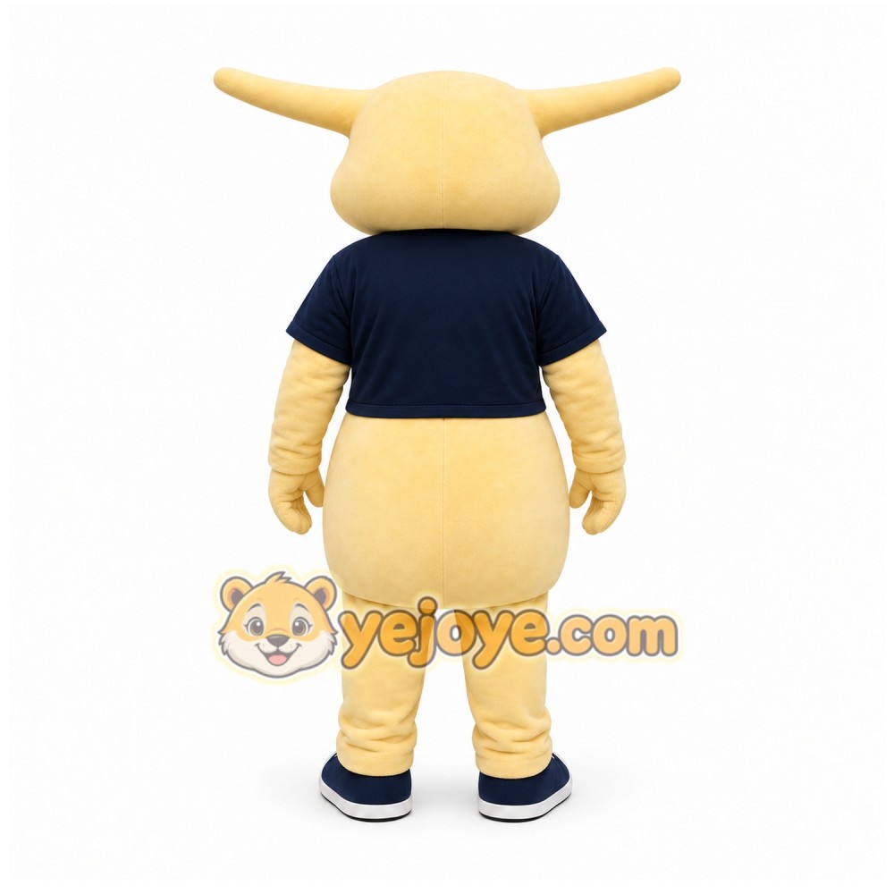 Beige Fantasy Creature Mascot Costume for Events and Promotions Beige Fantasy Creature Mascot Costume for Events and Promotions