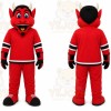 Red Devil Character Mascot Costume for Sports Events