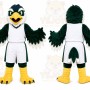 Green Bird Mascot Costume for Sports Events