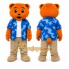 Orange Bear Mascot Costume for Children's Events Orange Bear Mascot Costume for Children's Events
