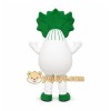White Vegetable Character Mascot Costume for Events and Promotions White Vegetable Character Mascot Costume for Events and Promotions