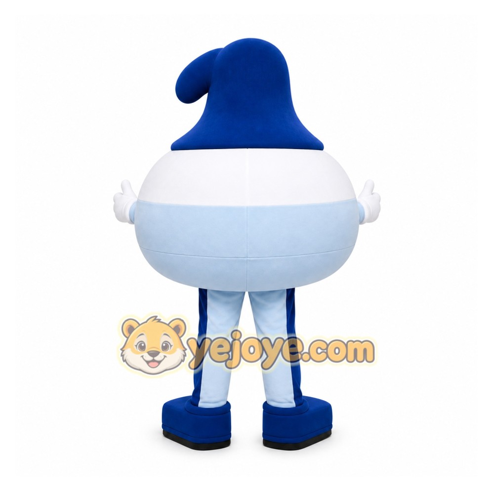 Blue Abstract Character Mascot Costume for Events and Promotions Blue Abstract Character Mascot Costume for Events and Promotions
