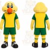Yellow Bird Mascot Costume for Sports Events