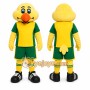 Yellow Bird Mascot Costume for Sports Events