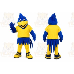 Blue Bird Mascot Costume for Sports Events