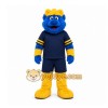 Blue Furry Creature Mascot Costume for Sports Events Blue Furry Creature Mascot Costume for Sports Events