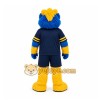 Blue Furry Creature Mascot Costume for Sports Events Blue Furry Creature Mascot Costume for Sports Events