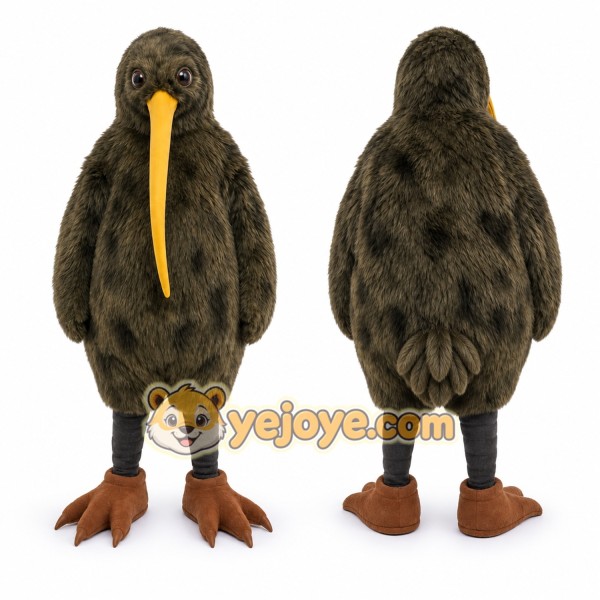 Brown Kiwi Bird Mascot Costume for Events and Promotions