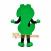 Green Dollar Sign Mascot Costume for Corporate Events