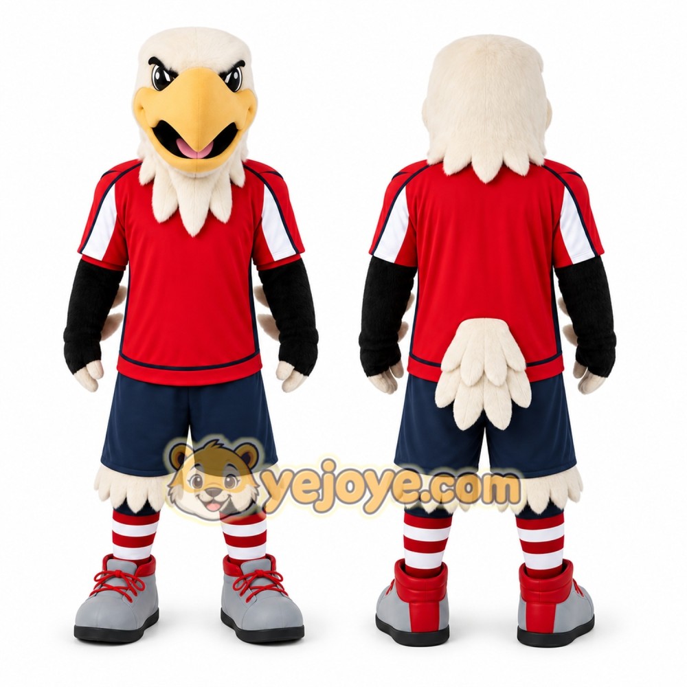 White Eagle Mascot Costume for Sports Events White Eagle Mascot Costume for Sports Events