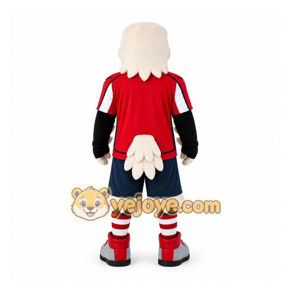 White Eagle Mascot Costume for Sports Events White Eagle Mascot Costume for Sports Events