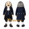 Black Historical Figure Mascot Costume for School Events