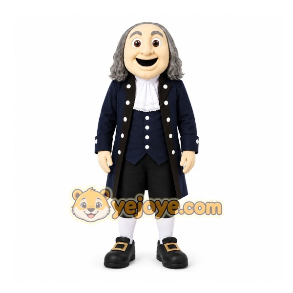 Black Historical Figure Mascot Costume for School Events