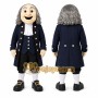 Black Historical Figure Mascot Costume for School Events