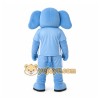 Blue Elephant Mascot Costume for Children's Events