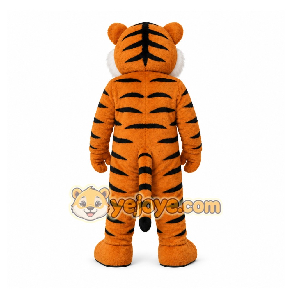 Orange Tiger Mascot Costume for Sports Events Orange Tiger Mascot Costume for Sports Events