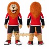 Orange Lion Mascot Costume for Sports Events Orange Lion Mascot Costume for Sports Events