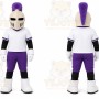 White Knight Mascot Costume for Sports Events