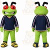 Green Grasshopper Mascot Costume for Events and Promotions