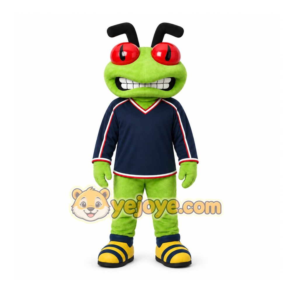 Green Grasshopper Mascot Costume for Events and Promotions Green Grasshopper Mascot Costume for Events and Promotions