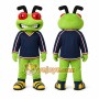 Green Grasshopper Mascot Costume for Events and Promotions