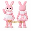 Pink Rabbit Mascot Costume for Events and Promotions Pink Rabbit Mascot Costume for Events and Promotions