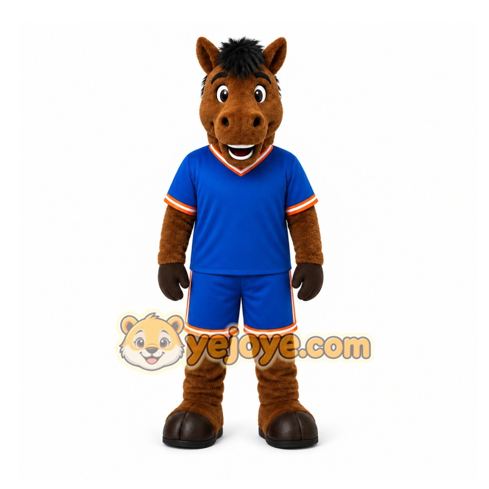 Brown Horse Mascot Costume for Events and Promotions Brown Horse Mascot Costume for Events and Promotions