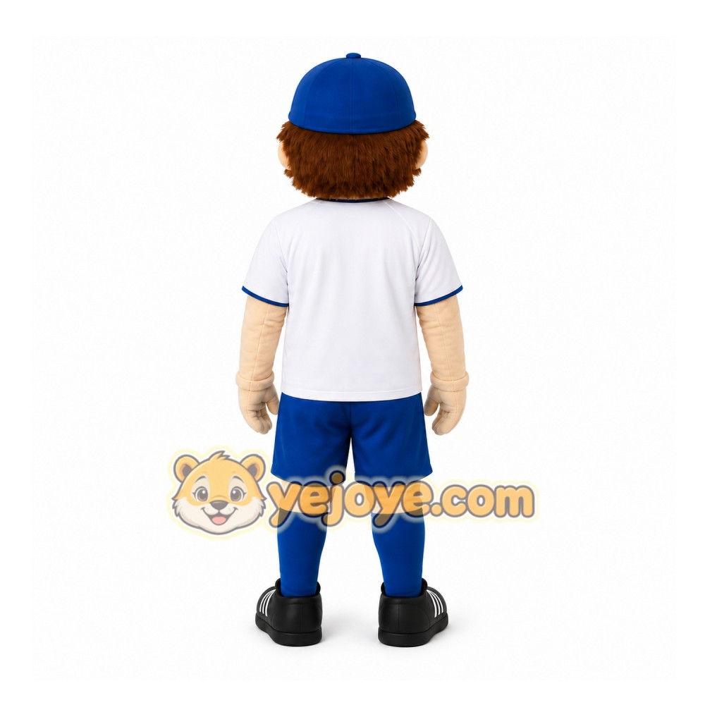 Blue Boy Mascot Costume for Events and Promotions