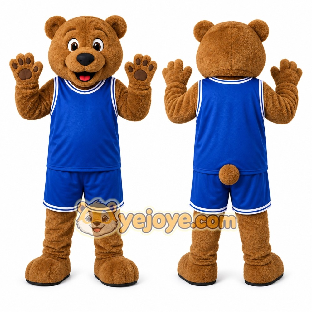 Brown Bear Mascot Costume for Events and Promotions