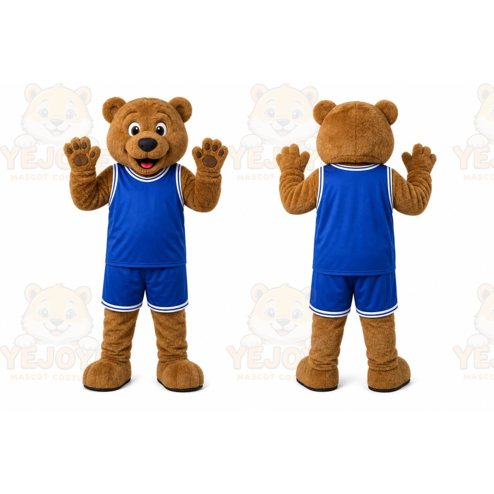 Brown Bear Mascot Costume for Events and Promotions