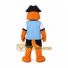 Orange Dog Mascot Costume for Sports Events