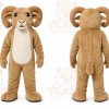 Brown Ram Mascot Costume for Events and Promotions