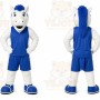 White Horse Mascot Costume for Sports Events