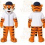 Orange Tiger Mascot Costume for Sports Events