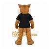 Brown Bobcat Mascot Costume for Sports Events Brown Bobcat Mascot Costume for Sports Events
