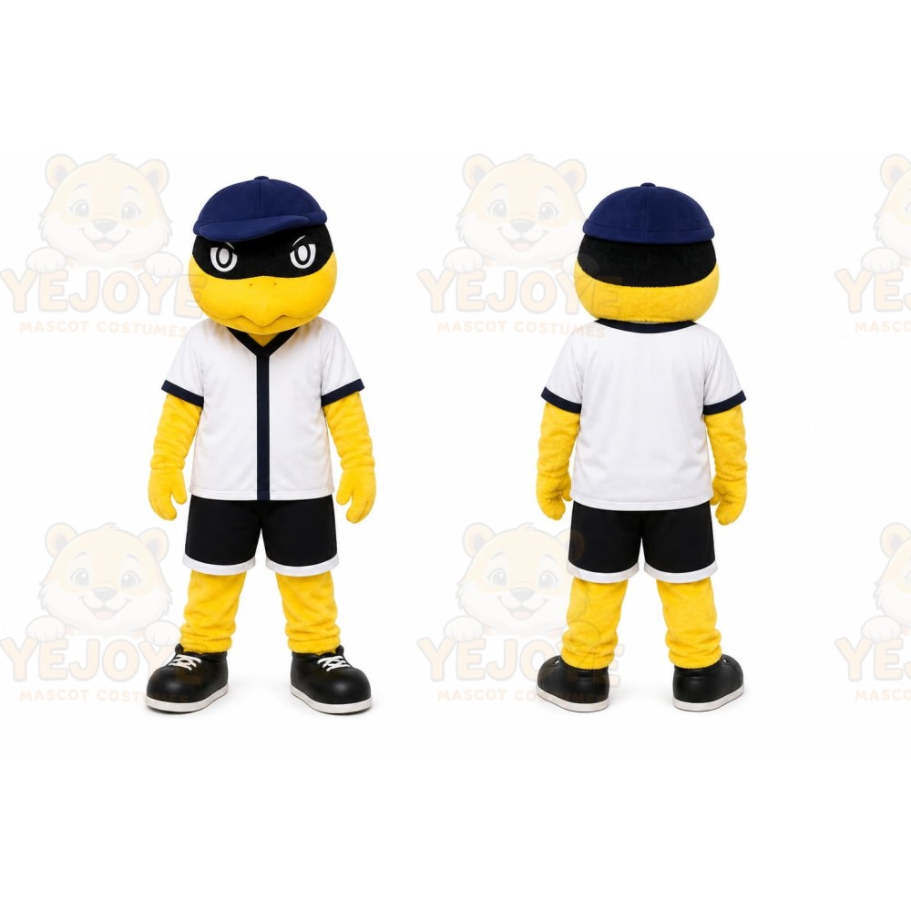 Yellow Bird Mascot Costume for Sports Events