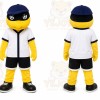 Yellow Bird Mascot Costume for Sports Events