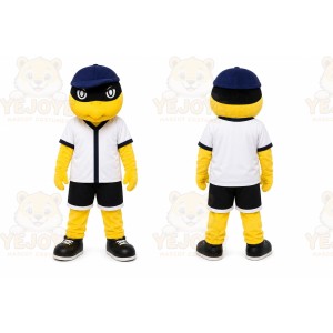 Yellow Bird Mascot Costume for Sports Events