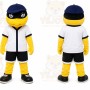Yellow Bird Mascot Costume for Sports Events