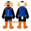 Black Bird Mascot Costume for Events and Promotions