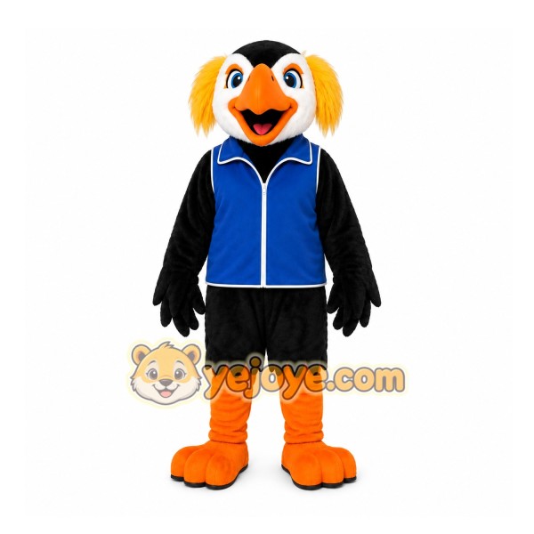 Black Bird Mascot Costume for Events and Promotions Black Bird Mascot Costume for Events and Promotions