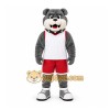 Gray Bulldog Mascot Costume for Events and Promotions