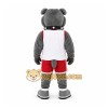 Gray Bulldog Mascot Costume for Events and Promotions