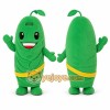 Green Pickle Mascot Costume for Events and Promotions Green Pickle Mascot Costume for Events and Promotions