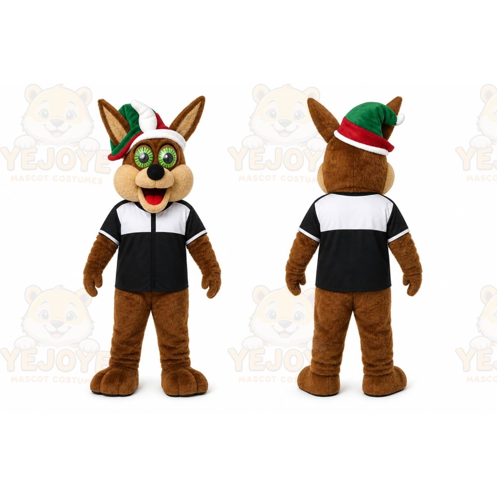 Brown Dog Mascot Costume for Events and Promotions