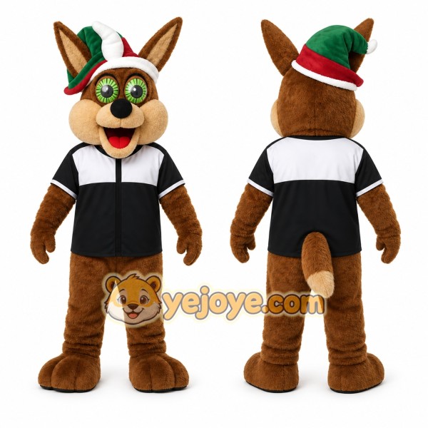 Brown Dog Mascot Costume for Events and Promotions