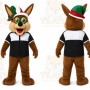 Brown Dog Mascot Costume for Events and Promotions