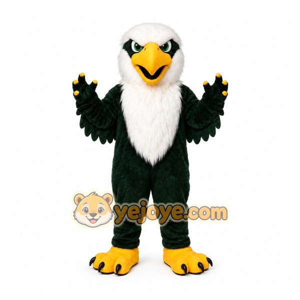 Black Eagle Mascot Costume for Events and Promotions