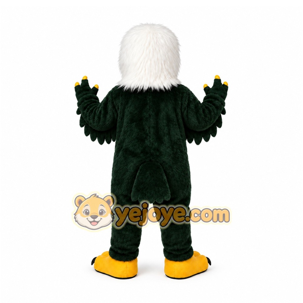 Black Eagle Mascot Costume for Events and Promotions Black Eagle Mascot Costume for Events and Promotions